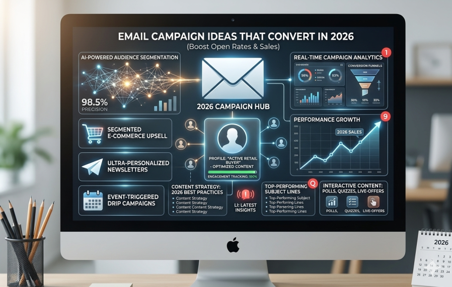 Email Campaign Ideas That Convert in 2026 (Boost Open Rates & Sales)